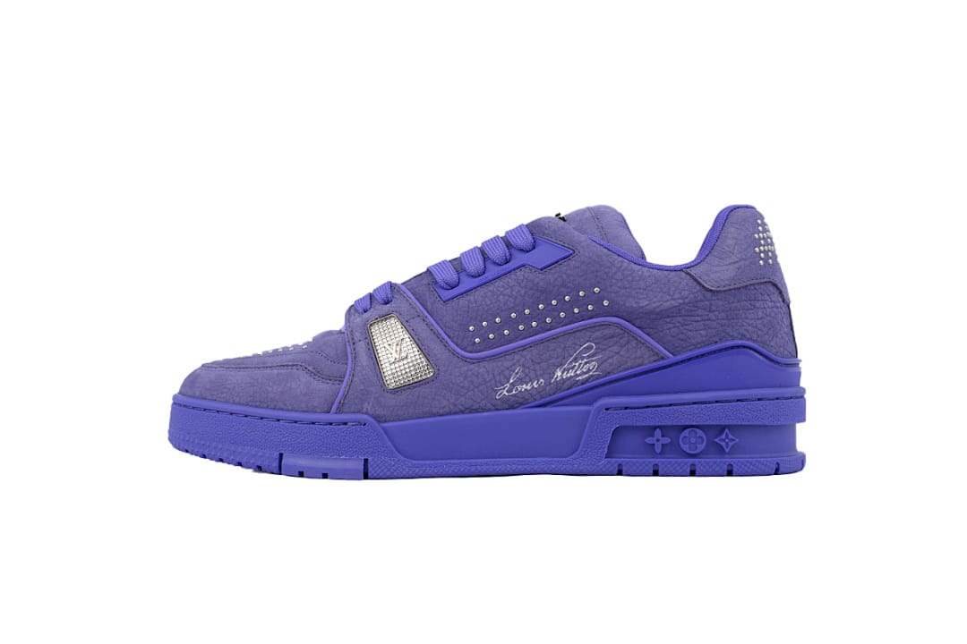 Louis Vuitton LV Trainer Rivet Purple
