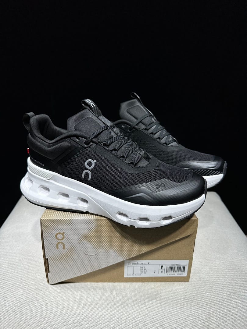 On Cloudnova X 'Black White'