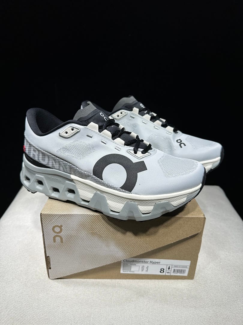 On Cloudmonster Hyper 'Glacier Grey Ivory'