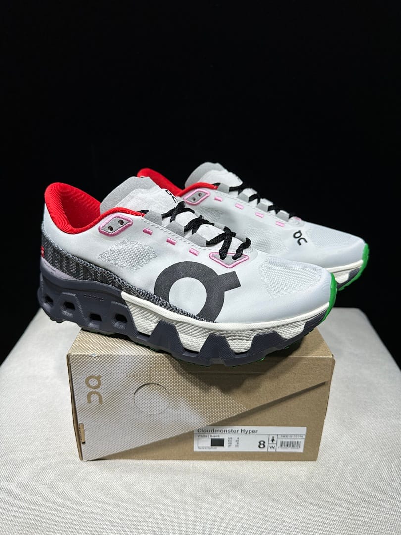 On Cloudmonster Hyper 'Silver Iron Black'