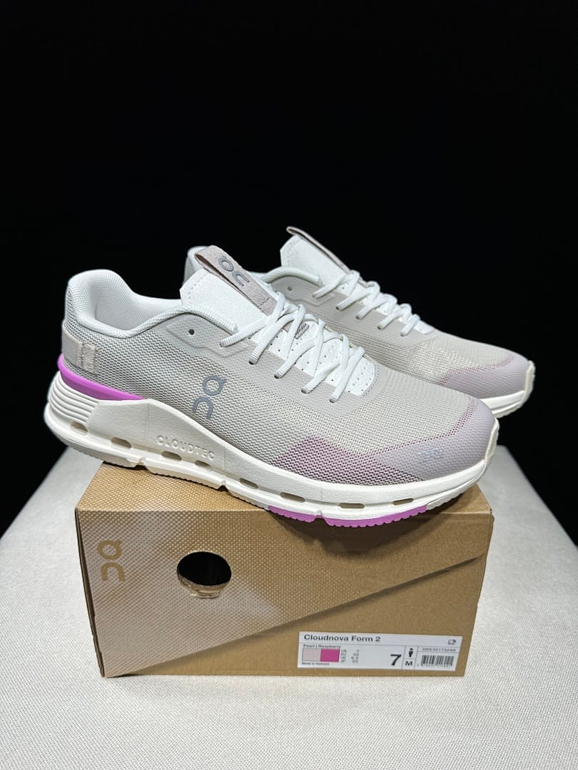 On Cloudnova Form 2 'Pearl White'