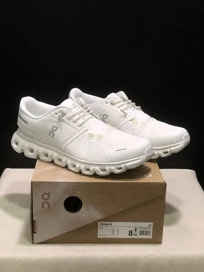 On Cloud 6 'Triple White' (Colorway 2)