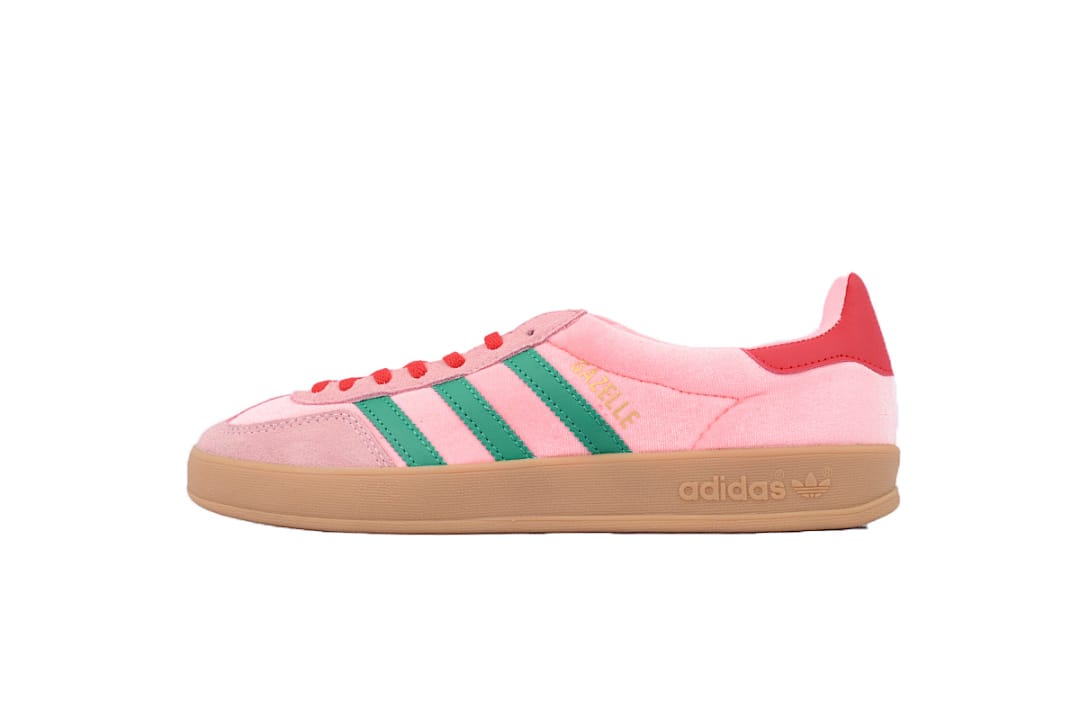 Adidas Gazelle Indoor Glow Pink Court Green