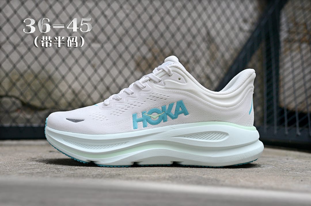 HOKA Bondi 9 'White Jade'