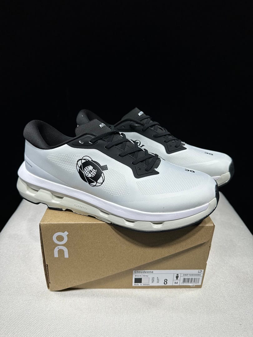 On Cloudzone × KITH 'White Black' (Colorway 2)