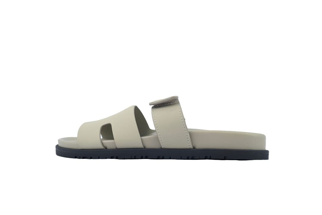 Hermes Slipper Strap Slippers Khaki (Colorway 2)