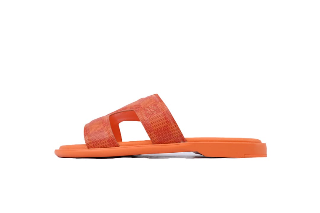 Louis Vuitton LV Slipper Strap Slippers Oasis Orange Presbyopia