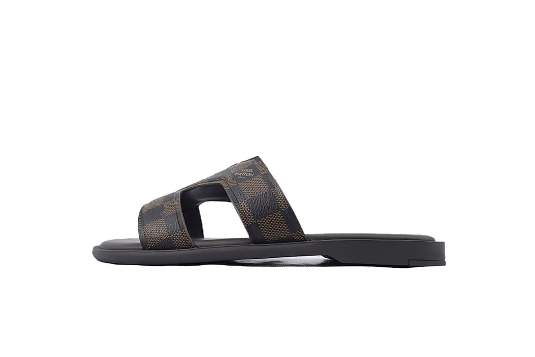 Louis Vuitton LV Slipper Strap Slippers Oasis Classic Plaid