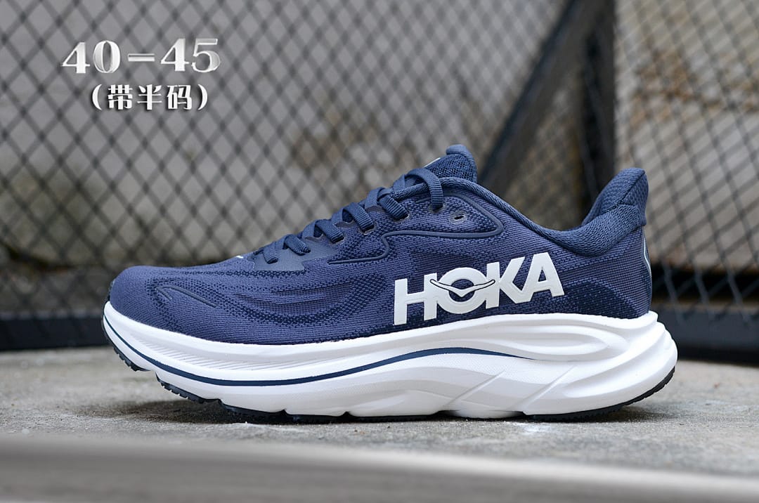 HOKA Clifton 10 'Dark Blue White'