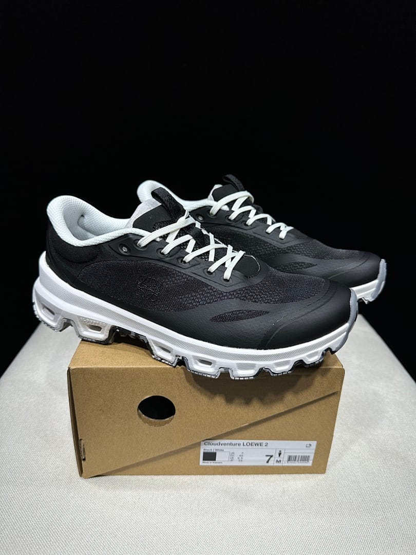 On × LOEWE Cloudventure 2.0 'Black White' (Colorway 2)