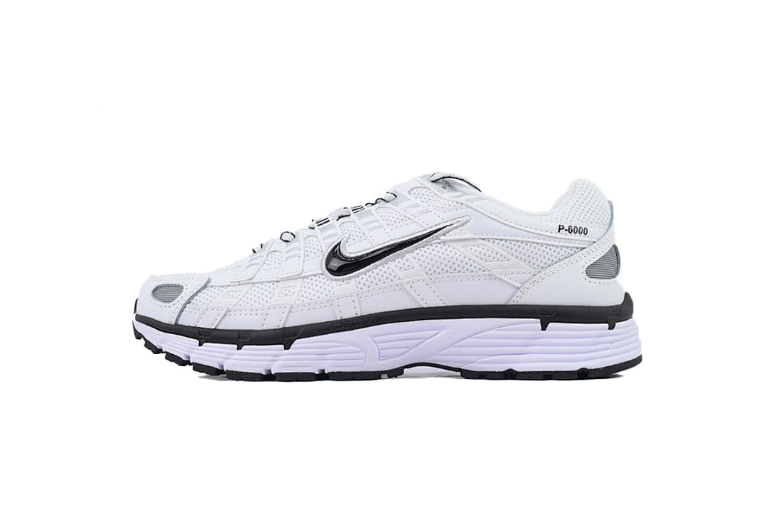 Nike P-6000 AA Edition White Metallic Silver Black