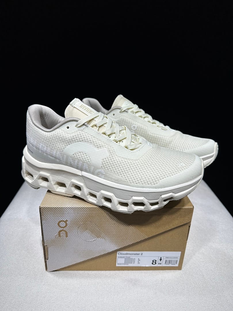 On Cloudmonster 2 'Off White'
