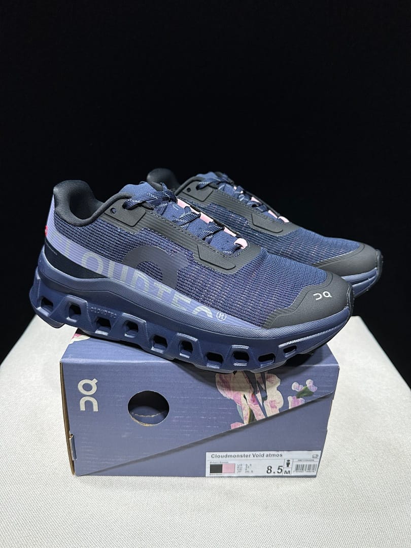 On Cloudmonster Void 'Blue Pink'