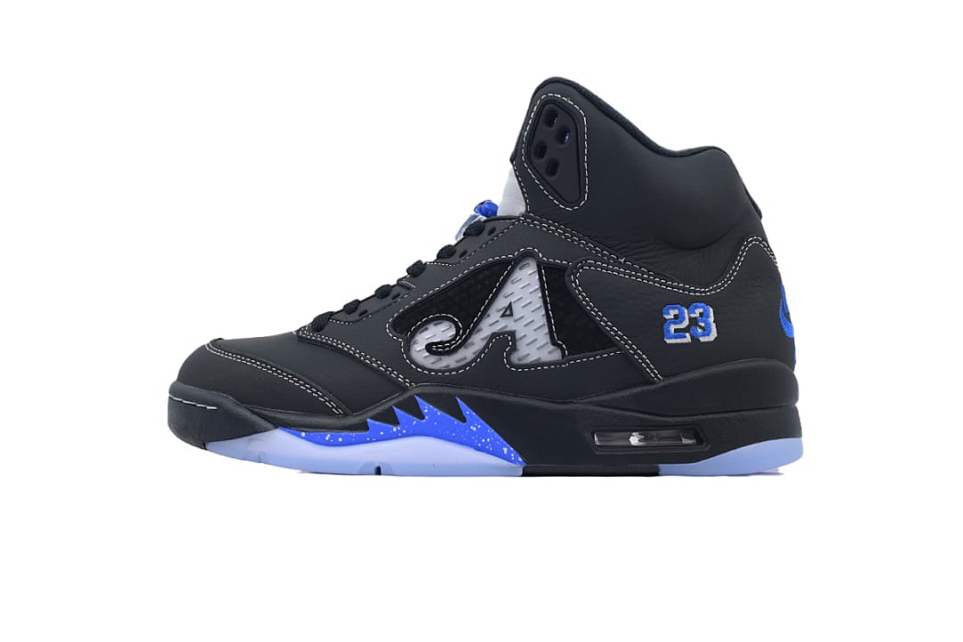 Air Jordan 5 OG x Collab Raging Bull Blue