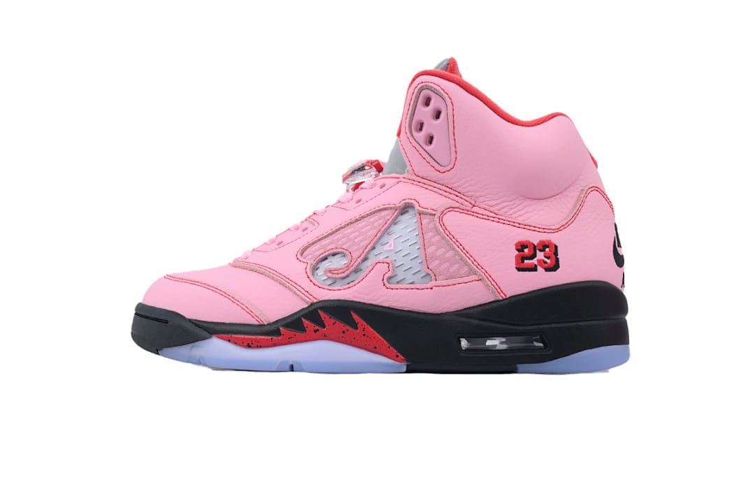 Air Jordan 5 OG x Collab Raging Bull Pink