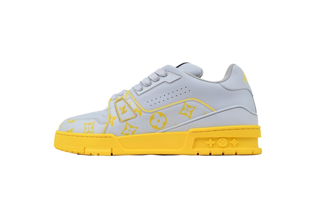Louis Vuitton LV Trainer Grey Color Printing