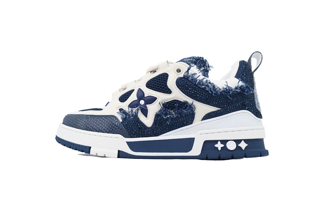 Louis Vuitton LV SK8 Ma Mao Blue Diamond