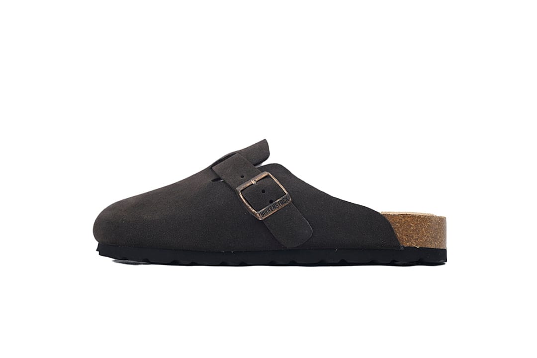 Birkenstock Slipper Boston Soft Footbed Mocha