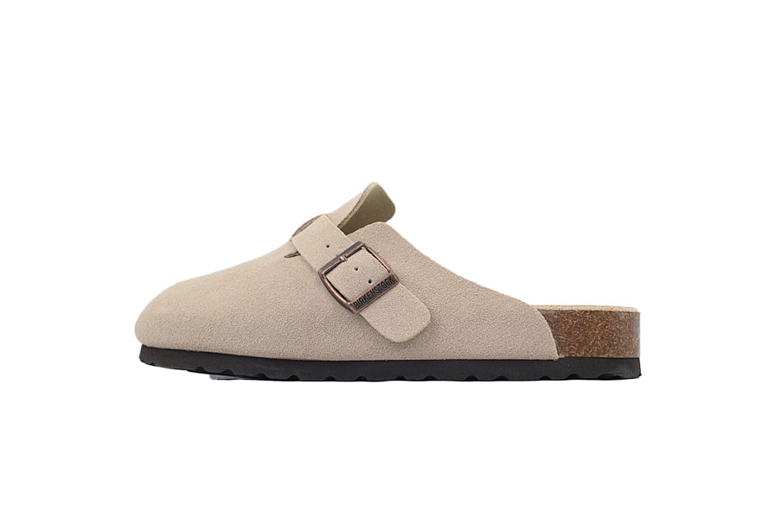 Birkenstock Slipper Boston Soft Footbed Apricot