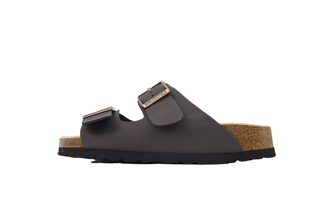 Birkenstock Slipper Brown Boston Soft Footbed Leather Surface
