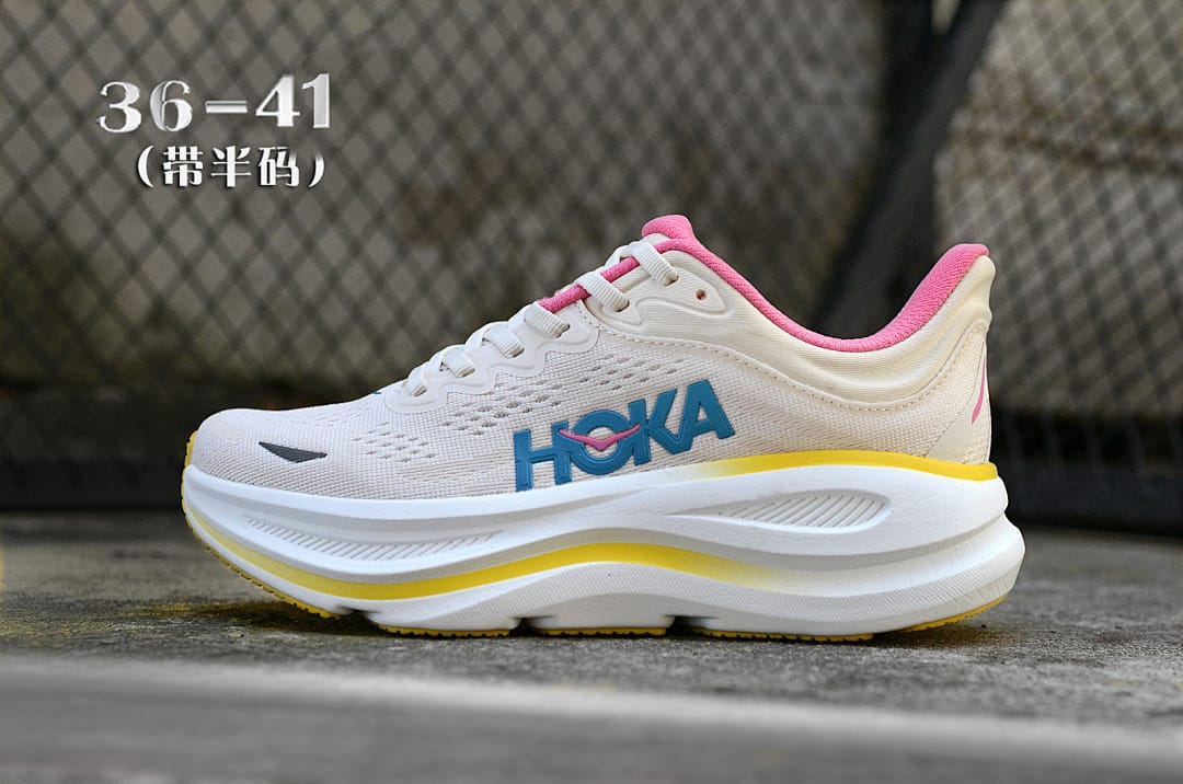 HOKA Bondi 9 'Beige Pink'
