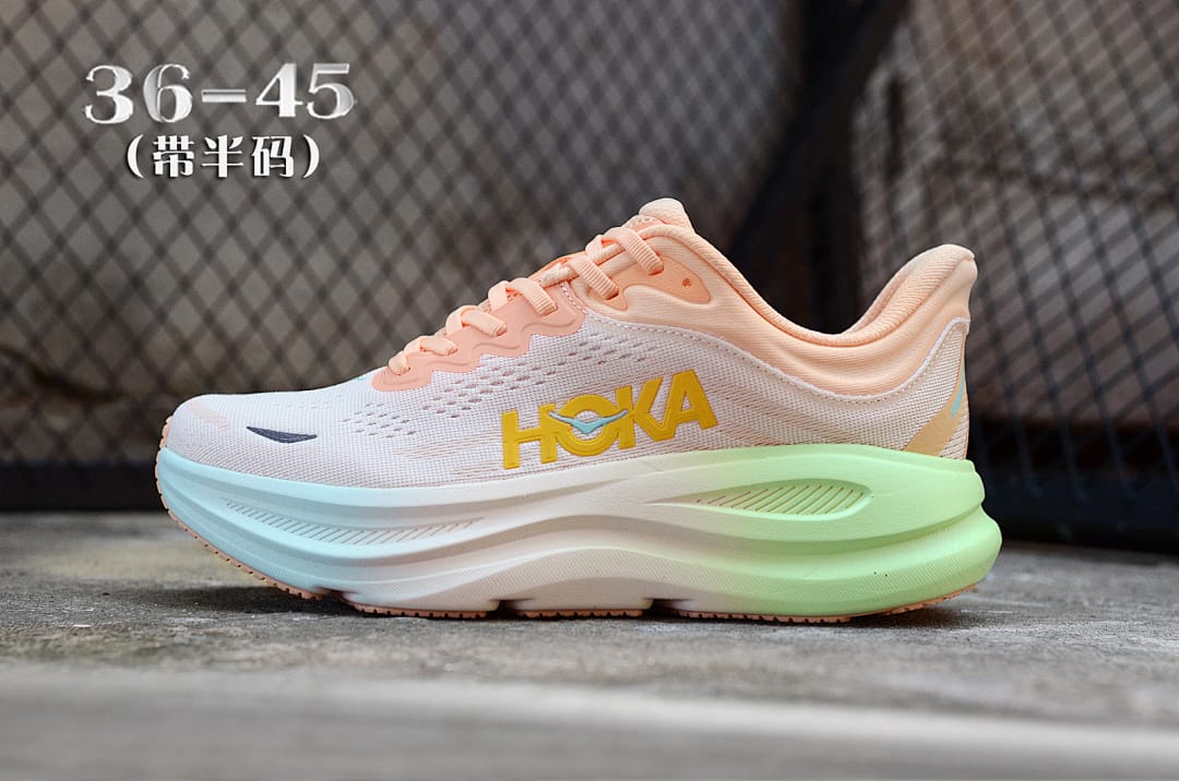 HOKA Bondi 9 'Soft Pink'