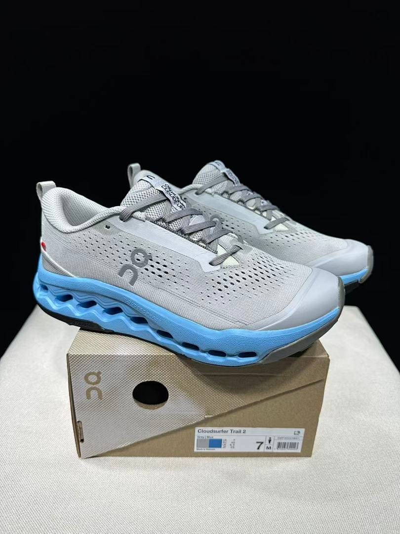 On Cloudsurfer Trail 2 'Grey Blue'