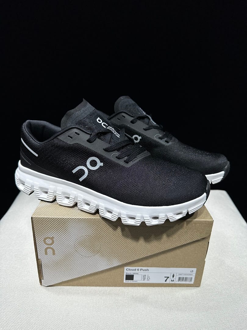 On Cloud 6 Push 'Black White'