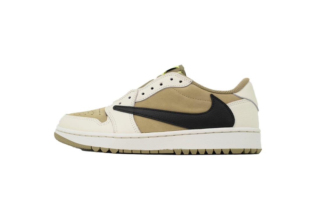 Air Jordan 1 Low Black, White, Green