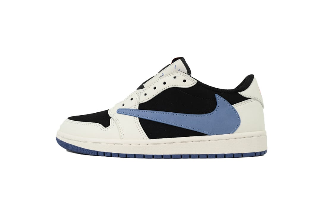 Air Jordan 1 Low Black White Blue