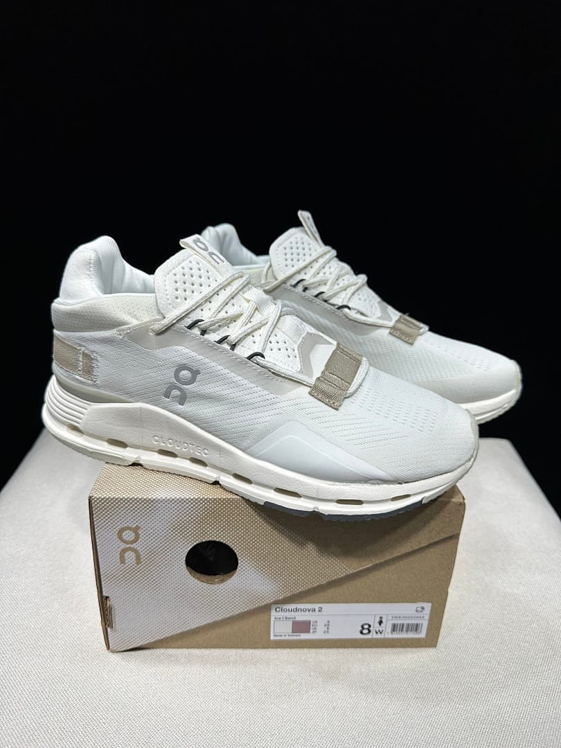 On Cloudnova 2 'Pearl White'