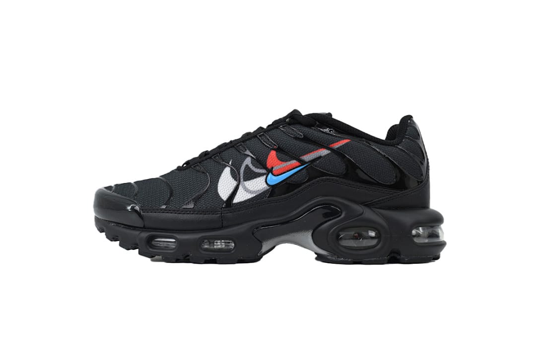 Nike Air Max Plus x MA Edition Multi Swoosh - Black Bright Crimson
