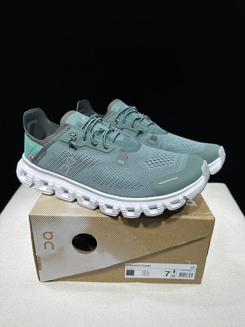 On Cloud 6 Coast 'Green'