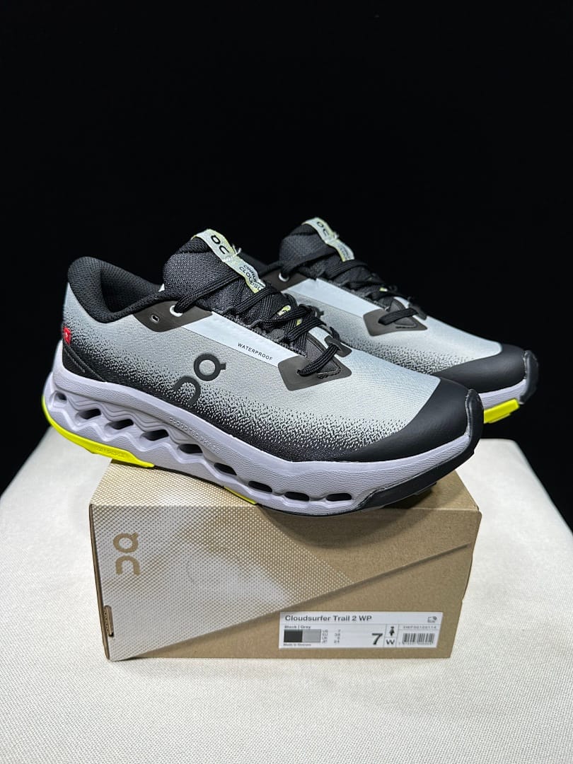On Cloudsurfer Trail 2 'Black Grey'