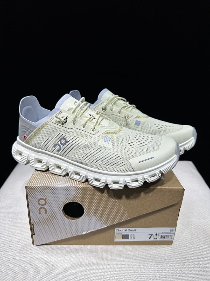 On Cloud 6 Coast 'Off White'