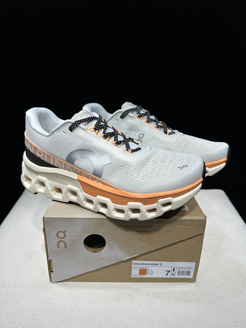 On Cloudmonster 2 'Beige Orange'