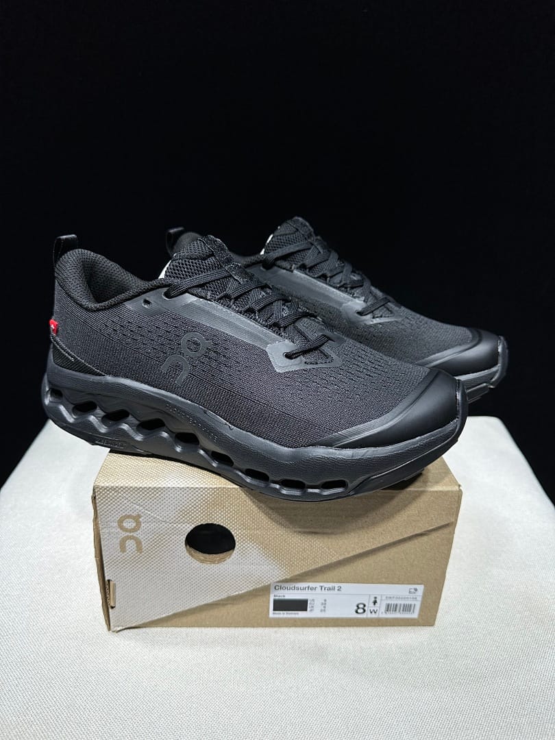 On Cloudsurfer Trail 2 'Triple Black' (Colorway 2)