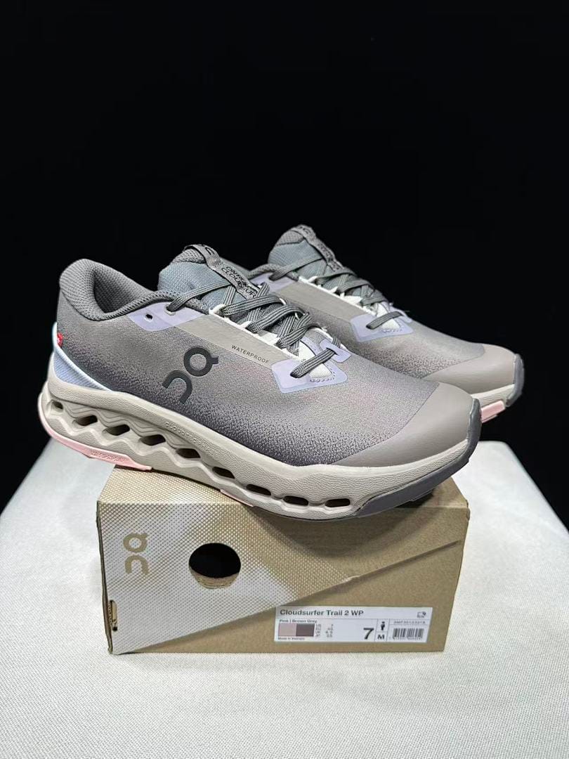 On Cloudsurfer Trail 2 'Grey Brown'