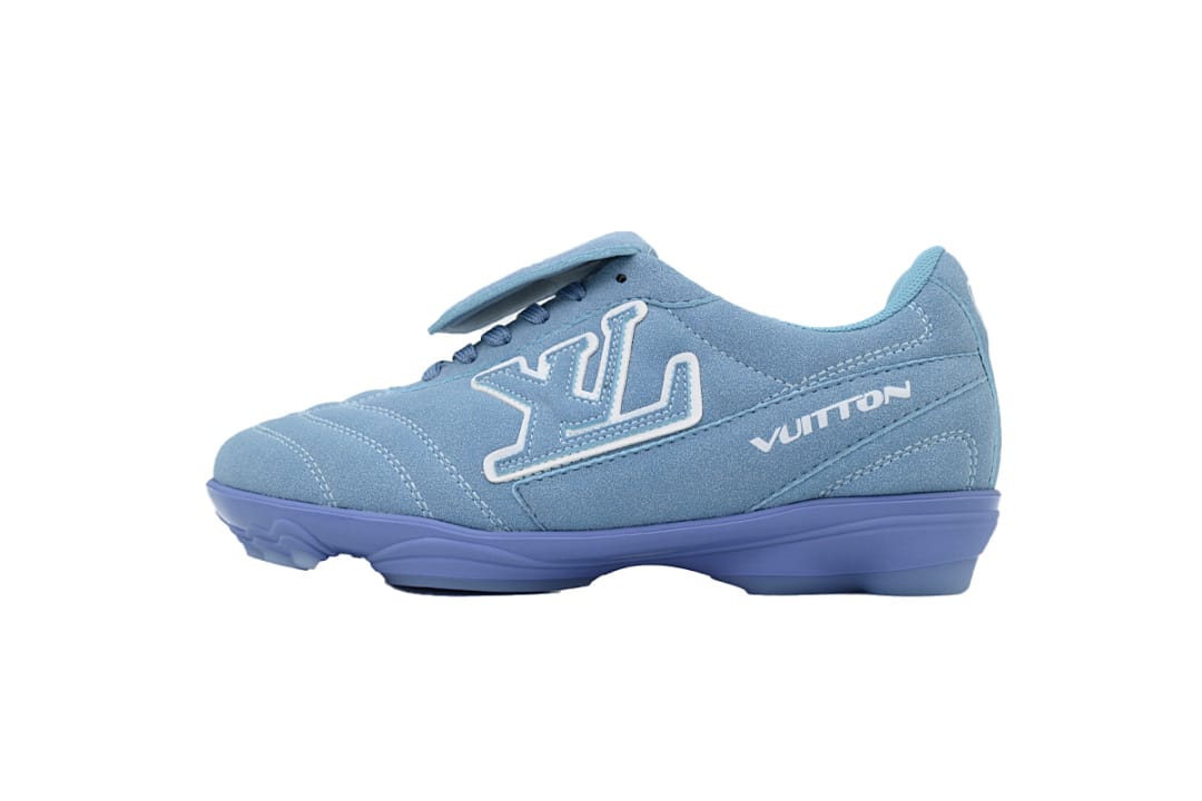 Louis Vuitton LV Soccer Suede Blue Flipped
