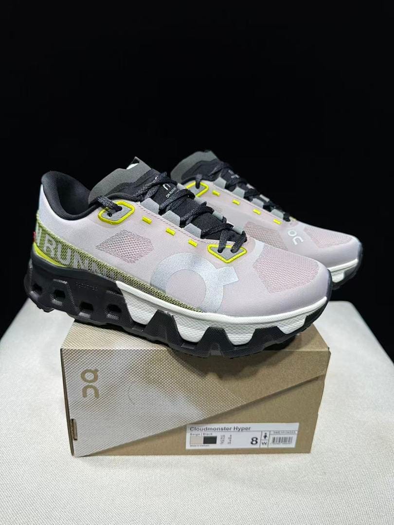 On Cloudmonster Hyper 'Lilac Lime'