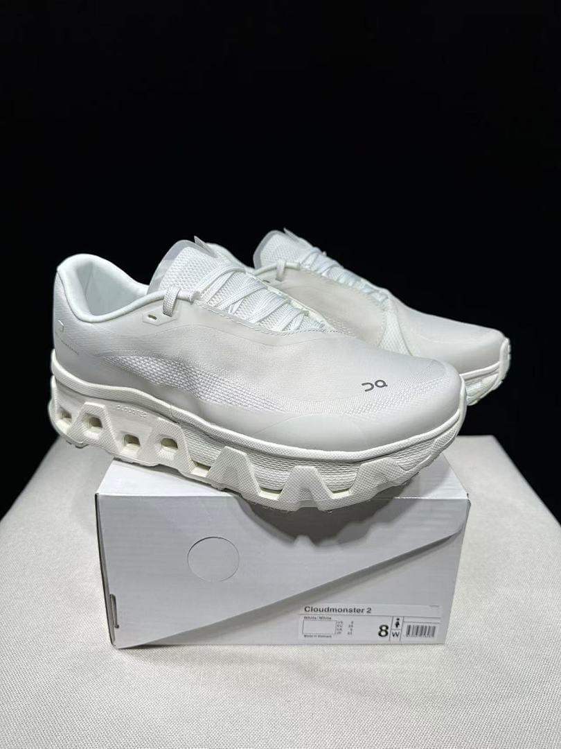 On Cloudmonster Hyper 'Triple White'