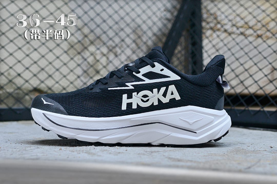 HOKA Challenger 8 'Black White'