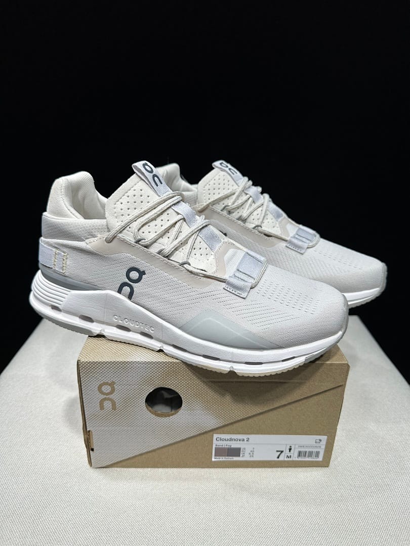 On Cloudnova 2 'White Grey'