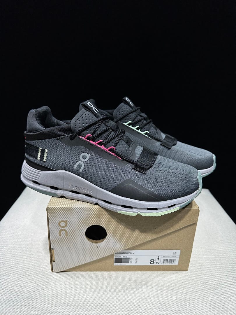 On Cloudnova 2 'Black Grey'