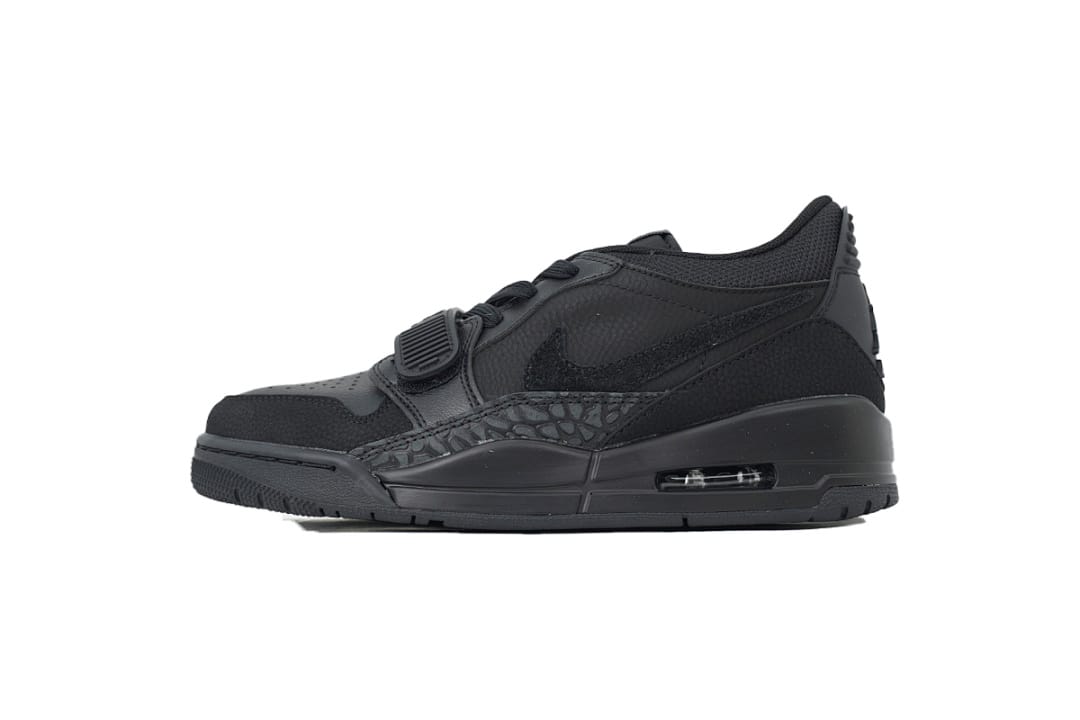Air Jordan Legacy 312 Retro x OFF White 312 Low All Black