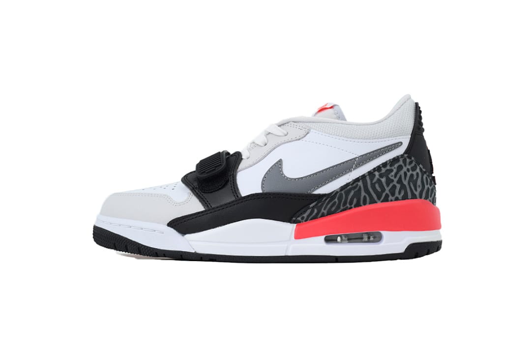 Air Jordan Legacy 312 Retro x OFF White 312 Low White Red Gray