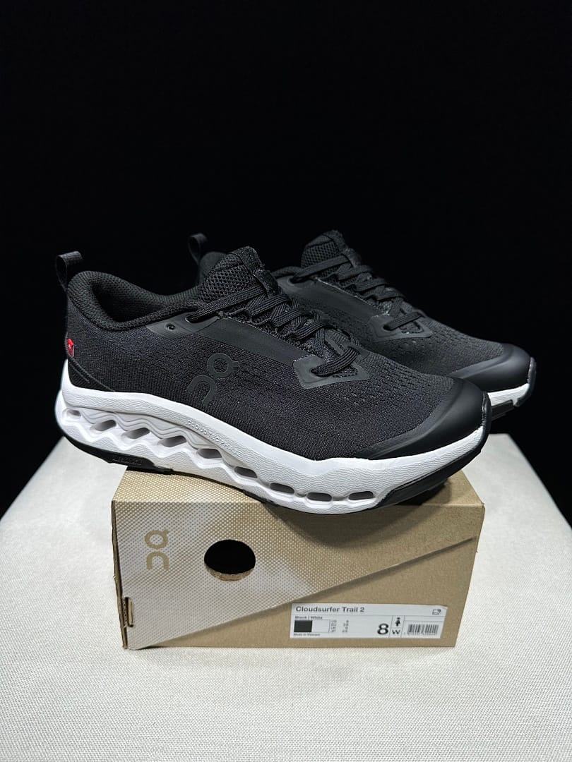 On Cloudsurfer Trail 2 'Black White' (Colorway 2)