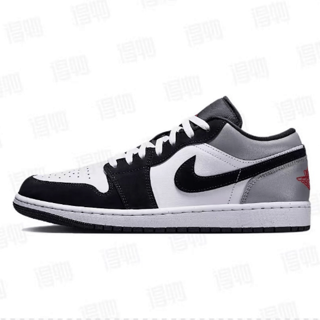 Air Jordan 1 Low SE White Black Matte Silver