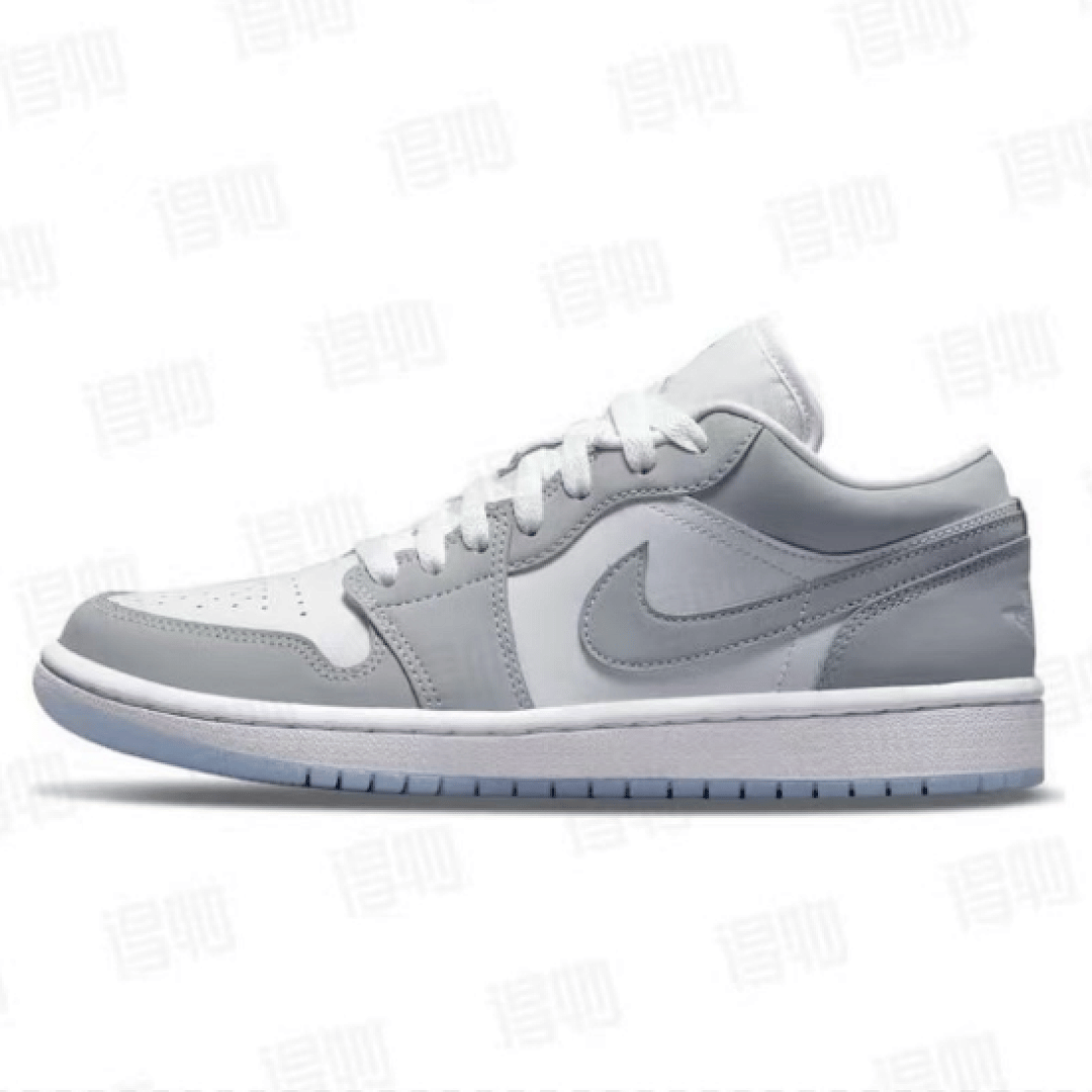 Air Jordan 1 Low White Wolf Grey