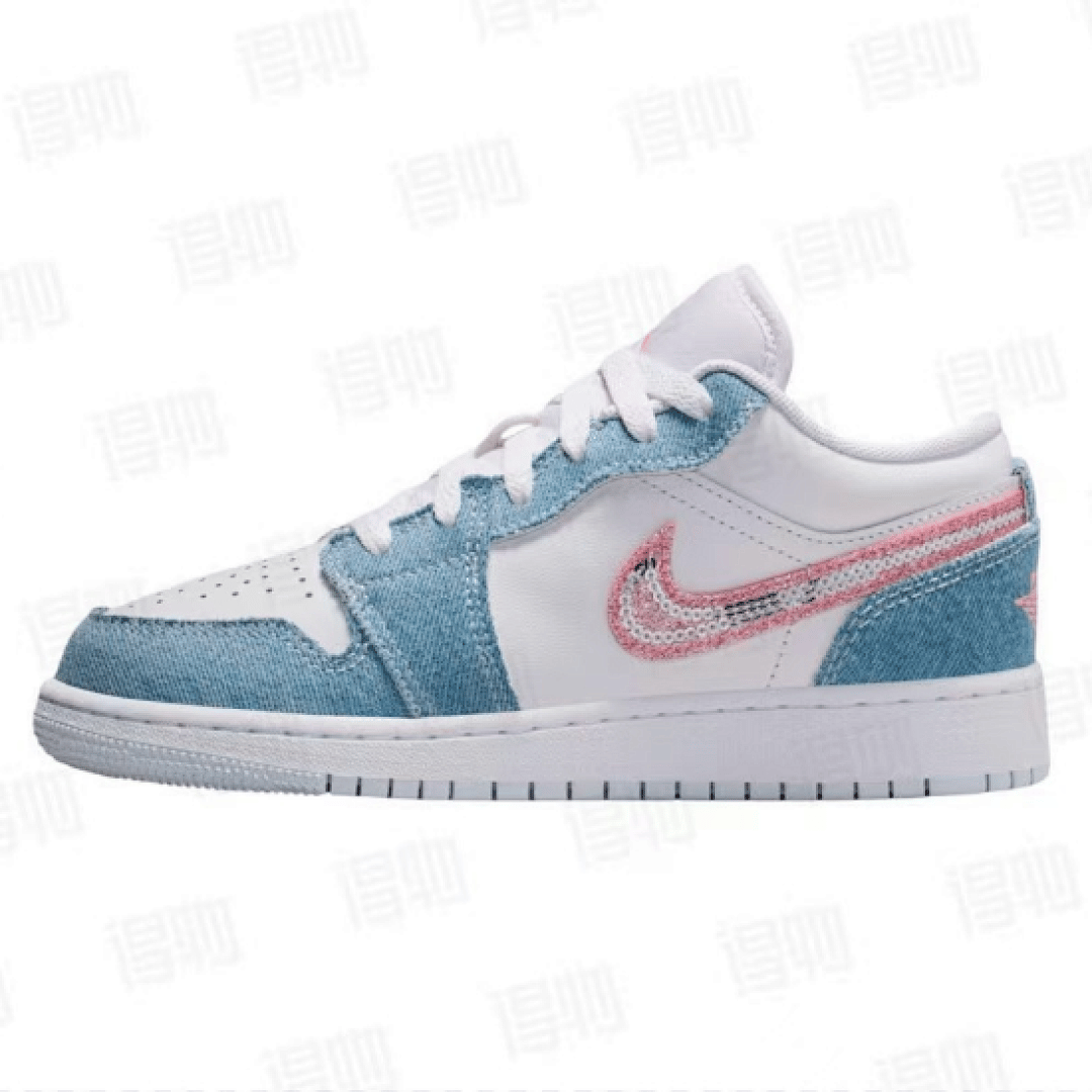 Air Jordan 1 Low Denim Sequin